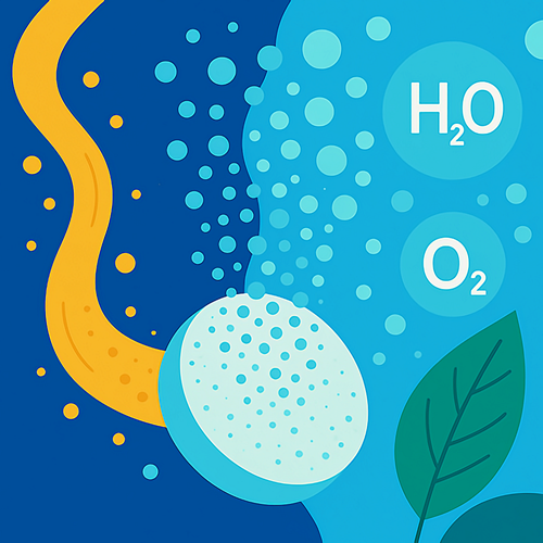 hydrogen peroxide urinal treatment tablet