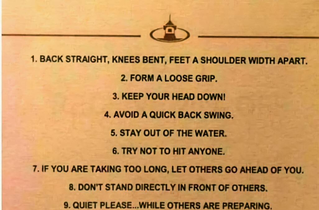 Golf-club wisdom in the gents: why waterless urinals win