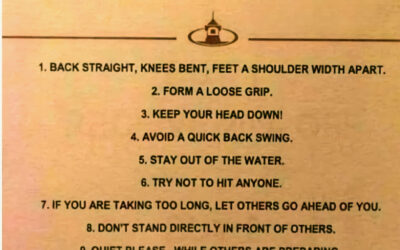 Golf-club wisdom in the gents: why waterless urinals win